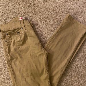 Boys Levi khaki pants